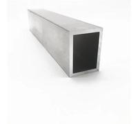 Square Aluminum Tube, 1pc 6063 Aluminum Square Pipe 30x40mm 3mm Thick Rectangular Profile for Decorative and Structural Application Industry(59.5cm)
