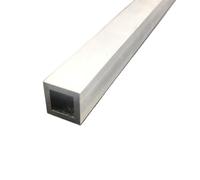 Square Aluminum Tube, 1pc Rectangular Aluminum Tube Profile 6063 Alloy Square Pipe Thickness 1-3mm Width 15-25mm(500mm x 20mm x 80mm x 2mm)