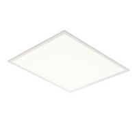 Square Backlit LED Ceiling Panel Light - 595 x 595mm - 40W Cool White LED Loops White One Size