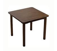 Square Bamboo Dining Table - Versatile Household Computer Coffee Study Dressing & Tea Table Adjustable Height 52-75cm Eco-Friendly Design for Modern Homes