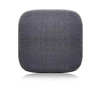 Square Bar Stool Cushion Set of 2 35x35 cm Removable & Washable Cotton Knit Comfortable Breathable Indoor Chair Pads Stylish Anthracite Color