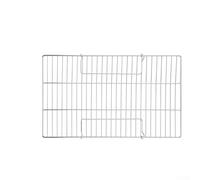 Square Barbecue Replacement Net, Portable Camping Grill Mesh, Flat Grilling Rack for Fish and Meat, Heavy Duty METALs Wire BBQ Plate for Outdoor Picnic Charcoal