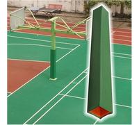 Square Basketball Pole Padding, Removable All-Weather Foam Wrap for Columns, Pillars, Self-Adhesive Installation