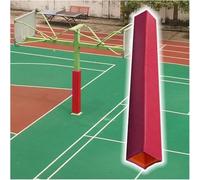 Square Basketball Pole Padding, Removable All-Weather Foam Wrap for Columns, Pillars, Self-Adhesive Installation