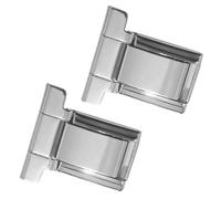 Square Beads Italian Charm Link Stainless Steel Texture Jewelry Finding Jewelry Accessories Suitable For Making Watch Enthusiast Supplies