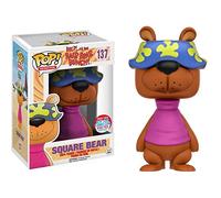 Square Bear (NYCC 2000pcs Exc): Fun ko Pop! Animation Vinyl Figure & 1 Compatible Graphic Protector Bundle (137 - 09496 - B)