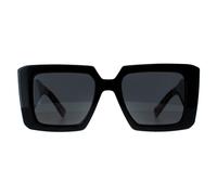 Prada Woman PR 23YS 1AB5S0 Sunglasses Acetate Black Grey Squared Normal