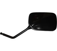 Square black motorcycle mirror fairing, left hand compatible with/replacement for Honda NS 125 R2 1987