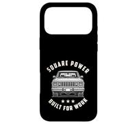 Square Body Truck Work Style Design Case for iPhone 17 Pro Max