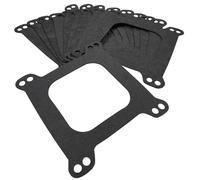 Square Bore 4 BBLCarburetor mounting gaskets to Replace Holley Carburetor Base gaskets SBC BBC 350 (10Pack)
