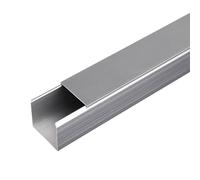 Square Box Trunking, Self-Adhesive Cable Hider, Floor Cover Protector, for House,Office(20x20mm)