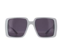 Square Burgundy with Silver Red with Silver Mirror GG1692S Gucci Red One Size