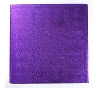 Square Cake Board - Purple - 10"