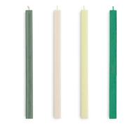 Square candles - Set of 4 Green one size
