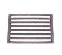 Square Cast Iron Fire Grate, Fireplace Replacement Part, Optimized Air Circulation, Efficient Burning, Secure Log Placement, For Easy Fuel Management, For(25.5 * 17CM)