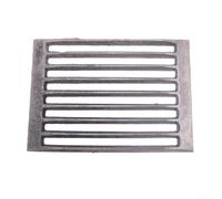 Square Cast Iron Fire Grate Replacement Part - Sturdy Log Basket for Open Hearths - Optimized Air Circulation for Logs and Coal 37x26cm(27 * 19.5CM)