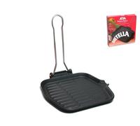 Square Cast Iron Grill Pan Dietella Model 20x20 cm
