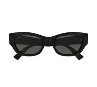 Square Cat-Eye Sunglasses - female - Gucci - Sunglasses - Black - 53 MM - Accessories 53 MM