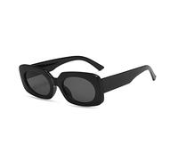 Square Cat Eye Sunglasses For Women Trendy Style 90s Oval