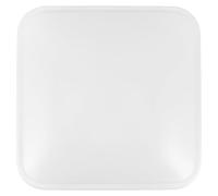 Square Ceiling Flush Lampshade 15x15 Inch PVC White Modern Cover | Easy Replacement, Optimal Light Diffusion, Sturdy Protection, Versatile Use for Bathroom and Living Room