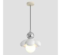 Square Ceiling Light LED Bedroom Wooden Lamp Side Illuminated Design Dimmable Lighting Modern Living Room Ceiling Lamp with Remote Control Hanging Lamp Space 50 cm Chandelier