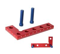 Square Center Finder Tool,Sturdy Wood Work Square Tool - Lightweight Colorfast Marking Center Finder for Professional Carpentry Use