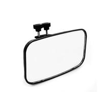 Square center rearview mirror reflector designed for sea yachts, combining broad field of view with strong marine materials