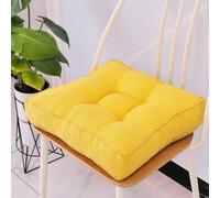 Square Chair Pads 50x50x10cm Soft Polyester Seat Cush Filled with PP Cotton Comfortable &AntiDeformat Stitching for Home & Office Use
