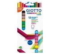 Square Chalk 12 Colours Giotto Top Quality
