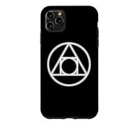 SQUARE CIRCLE ALCHEMICAL SYMBOL ALCHEMISTS FOUR ELEMENTS Case for iPhone 11 Pro Max