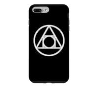 SQUARE CIRCLE ALCHEMICAL SYMBOL ALCHEMISTS FOUR ELEMENTS Case for iPhone 7 Plus/8 Plus