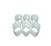 Square Circle Squarcle Optical Illusion 3D Printed Ambiguous Cylinder, White