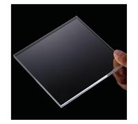 Square Clear Acrylic Sheets, Clear Perspex Sheet Glass Acrylic Panel Display Block Square Suitable for Shopping Mall Model Decoration 5mm Thick(10cm x 10cm(3pcs))