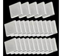 Square Coin Storage Box, 20pcs Capsule Case Organizer Container (17/22/27/32/37mm)