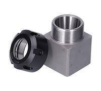 Square Collet Tool Steel Polygon Conversion Set High Strength Firm Structure for CNC Lathe ER UM Square Collet Block