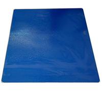 Square Coloured - Glass Worktop Saver 40cm x 40cm by Pearl Glass (Cobalt Blue)