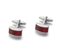 Square Copper Wine Red Cufflinks French Shirt Cuff Nails Wedding Accessories