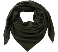 Square Cotton Linen Scarf 90cm Designed for Seasonal Transition Wear as Headwrap Shawl or Layered Neck Coverage Option (Dark green)