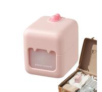 Square Cotton Pad Travel Box 2 in 1 Makeup Remover Organizer | makeup remover holder on the go for ladies women wives moms beauty lovers travelers fitness road trip camping