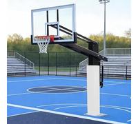 Square Crash Pad Cover for Basement Columns - Pole Padding Wrap for Basketball Poles, Gym & School Player Protection, Durable Cushioning for Community Use