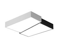 Square Creative Ceiling Lighting Fixtures Super Bright Easy to Install Flat Lamp Energy Saving LED Flush Flush Lights Recessed Installation Canopy Panel Light for Bedroom Living Room Kitchen