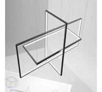 Square Cube Pendant Light - Modern Aluminum Chandelier Lighting Fixture 71W LED Geometric Modeling Design Pendant LightingChandeliers