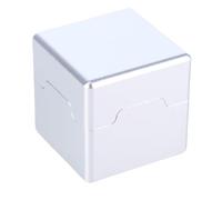 Square Cue Tip Chalk Holder Aluminum Magnetic Billiard Pool Chalk Carrying Case Replacement Billiard Accessories