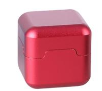 Square Cue Tip Chalk Holder Aluminum Magnetic Billiard Pool Chalk Carrying Case Replacement Billiard Accessories
