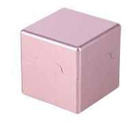 Square Cue Tip Chalk Holder Aluminum Magnetic Billiard Pool Chalk Carrying Case Replacement Billiard Accessories