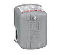 Square D - 9013FSG2J21 Air-Pump Pressure Switch, 30-50 psi Pressure Setting, 20-65 psi Cut-Out, 15-30 psi Adjustable Differential