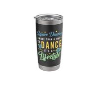 Square Dancing More Than A Way Cowboy Boots Square Dancing Stainless Steel Insulated Tumbler