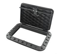 Square Deck Plate 35x25cm for Kayak for canoe Floor Mount Square | Pull-out handle design, 35x25cm outer size, fits for kayak and for canoe decks, easy for access storage