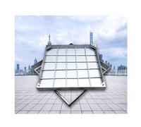Square Decorative Drain Covers HeavyDuty Sewage Tank Lids Invisible Inspection Covers for Indoor & Outdoor Use Paved Square Manhole Covers (5cm 90x90cm/35.4x35.4in)