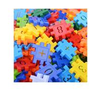 (Square Digital Building Blocks [100 Pieces/Bag]) Children's Assembling Educational Toys, Digital Block Building Block Puzzles, Intellectual Toys For Boys And Girls Over 3 Years Old